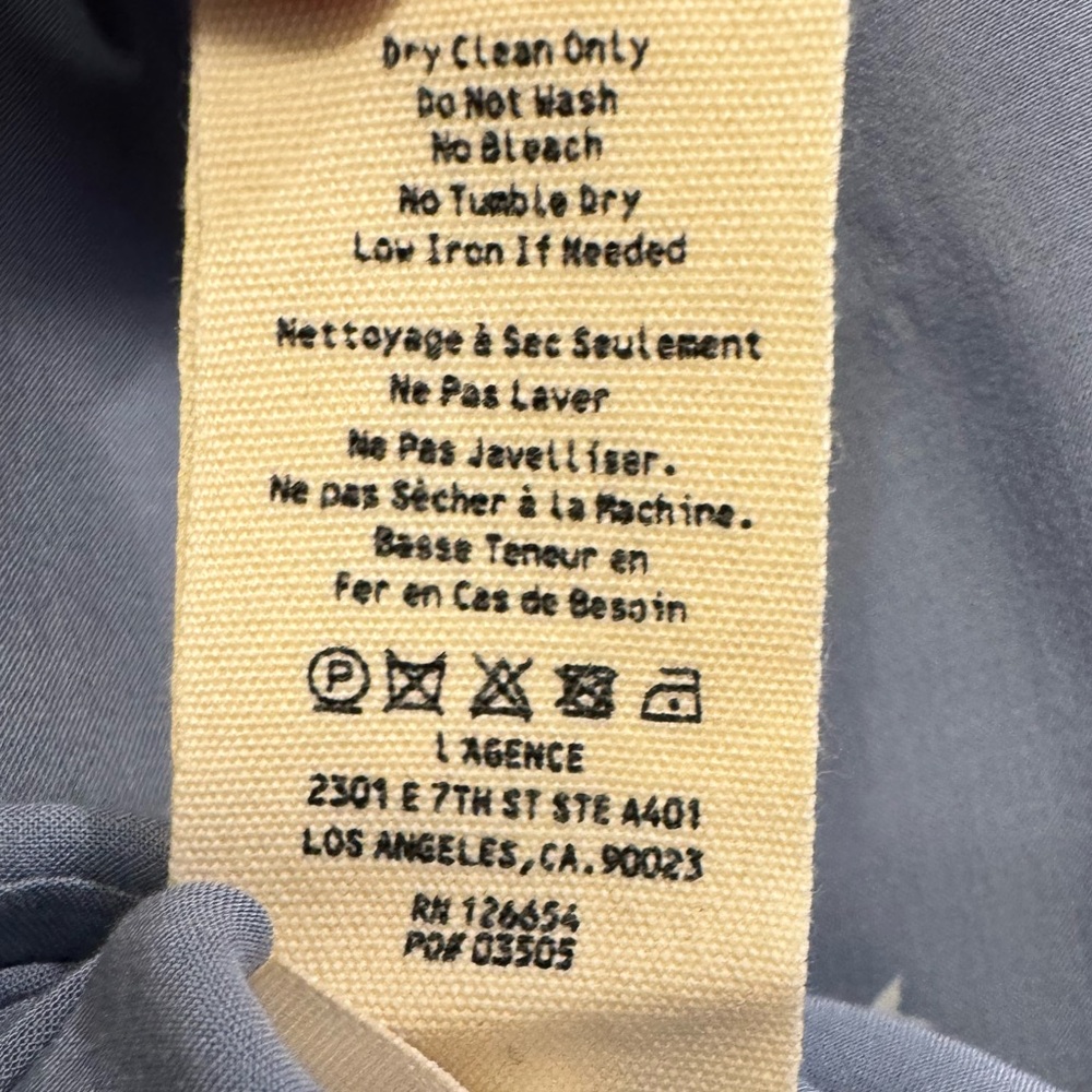 L’agence Ryan Star-Printed Button Down Size M - image 8